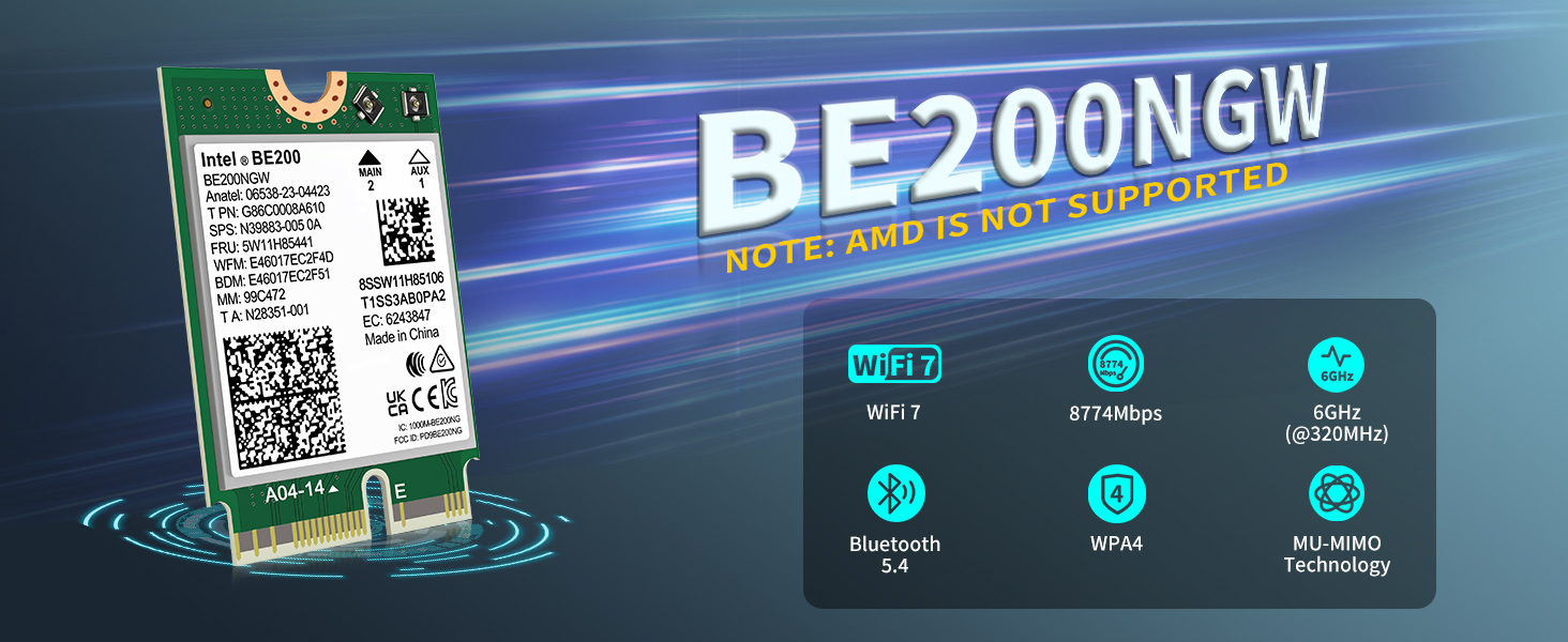 BE200 network card