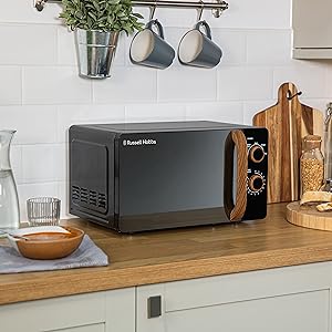 Russell Hobbs 17L Black Digital Microwave