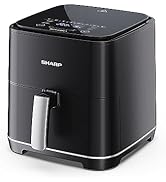 SHARP YC-QC254AU-B 25 Litre 900W Digital FLATBED Combination Microwave Oven with 1050W Grill, 10 ...