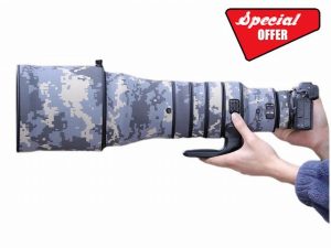CHASING BIRDS Camouflage Waterproof Lens Coat for Nikon Z 400mm f/2.8 TC VR S Rainproof Lens Protective Cover (Digital Camouflage