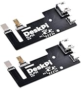 GeeekPi DeskPi RackMate Accessories SBC Shell 10 inch 1U Rack, with 2 x Micro HDMI to HDMI Adapte...