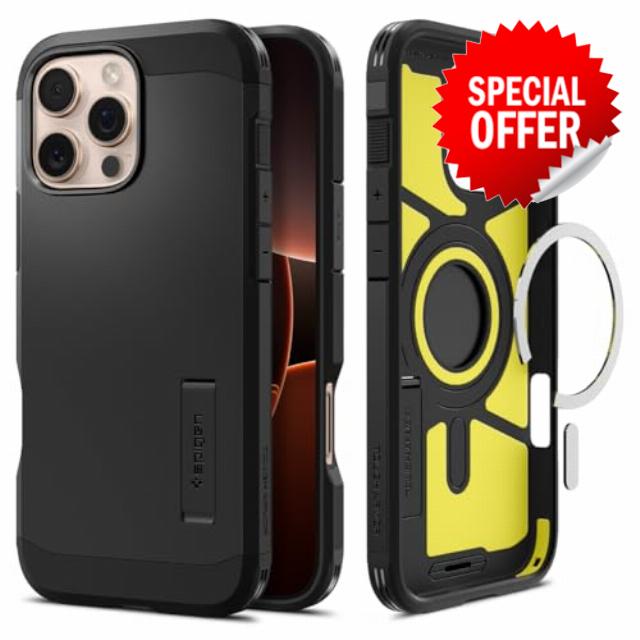 Spigen Tough Armor (AI) MagFit Case for iPhone 16 Pro Max