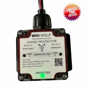 100kA Whole House Surge Protector with Overwatch