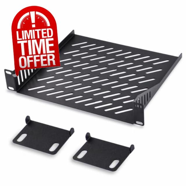 GeeekPi DeskPi Rack Shell 10 inch 1U Server Rack Shelf