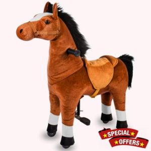 Pony Ride On Toy for Age 3 to 6 Kids