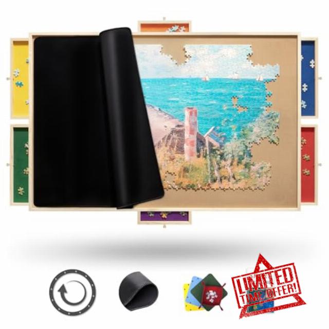 1500 Piece Rotating Puzzle Board Pro