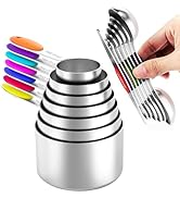 Wood Handled Silicone Spatula Non- Stick Heat Resistant Silicone Dough Scraper Dishwasher- Safe f...