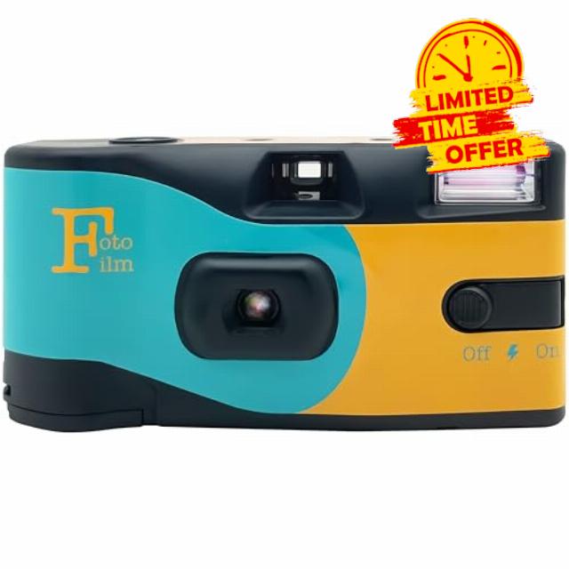 Fotofilm Pro Disposable Camera Single Use Film Ultramax 400 27 Exposure Flash Multipack - 3 pack