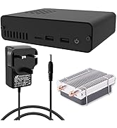 GeeekPi DeskPi ITX Case Kit with Cooling Fan and Heatsinks for DeskPi Super6c Raspberry Pi CM4 Cl...