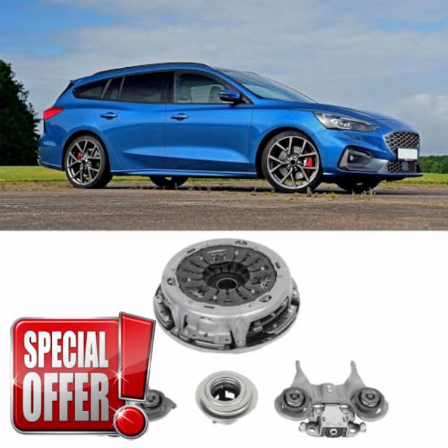 6DCT250 DPS6 Clutch Drum Kit with Fork Bearings Compatible with Ford Focus Transnation Fiesta B-MAX & EcoSport 2011-UP Auto Transmission Clutch Kit 602000800