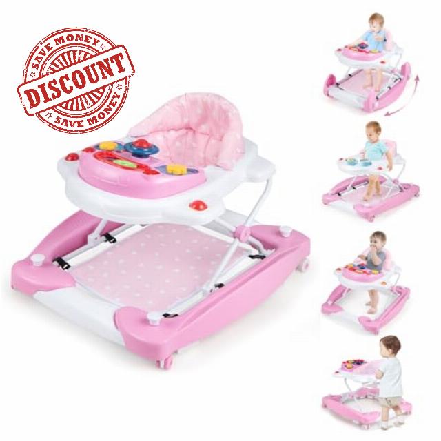 COSTWAY 6 in 1 Baby Walker