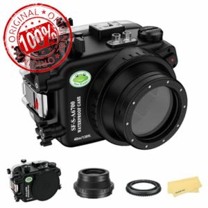 Seafrogs Underwater Housing for Sony a6700 with FL28 Flat Port