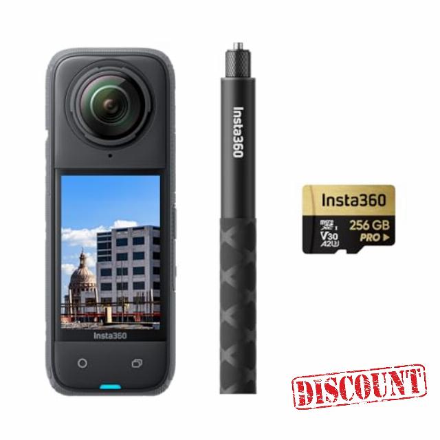 Insta360 X4 Construction Bundle - 360° Construction Camera