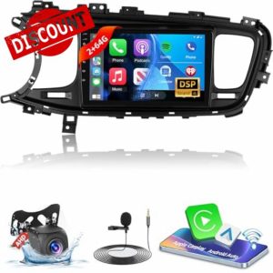 [2+64G] for KIA Optima K5 2013 2014 2015 DSP Audio - 9 inch HD Touchscreen Android 13 Car Radio - Wireless Carplay & Android Auto