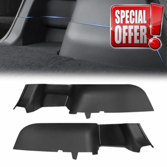 Trunk Side Guards TPE Cover Compatible with Tesla Model Y 2024 2023 2022 2021 Rear Trunk Side Protector Cover(Not for Berlin Style)