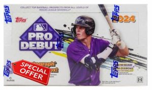 2024 Topps Pro Debut Baseball Sealed Hobby Box (4 Autograph/Box)