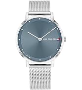 Tommy Hilfiger Analogue Multifunction Quartz Watch for Women with Leather or Stainless Steel Brac...