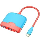 Switch Dock for Nintendo Switch/OLED, Switch Dock Station for TV, Portable Switch Dock for Ninten...