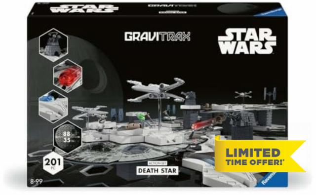 Ravensburger 23860 GraviTrax Star Wars Action Set Deathstar - GraviTrax Starter Set Star Wars - Marble Run and Construction Toy from 8 Years