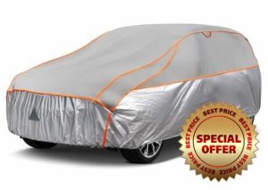 Kayme Hail Protector Car Cover，Anti Hail Thickened Multi-Layered EVA Car Cover Waterproof Sun UV Rain Snow All Weather
