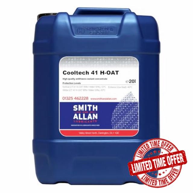 Smith & Allan Blue Antifreeze Concentrate & Coolant -40ºC Longlife High Concentrate 20 Litre 20L