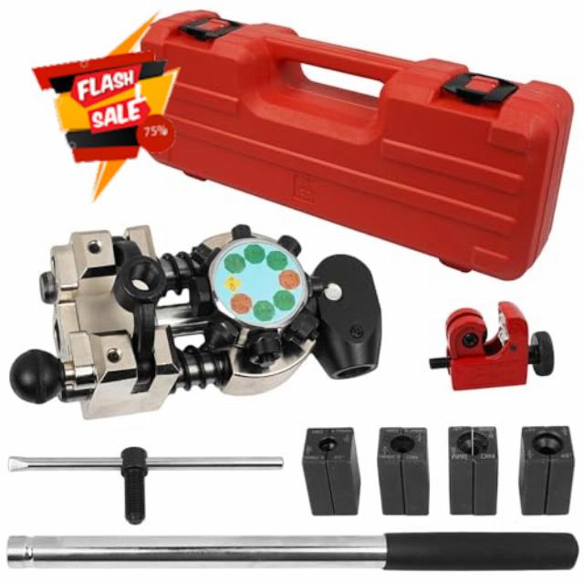 Professional Brake Line Flaring Tool Kit - 45 Degree Single