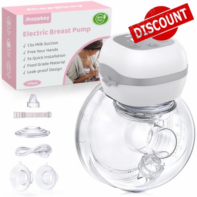 Jheppbay Wearable Breast Pump Electrical