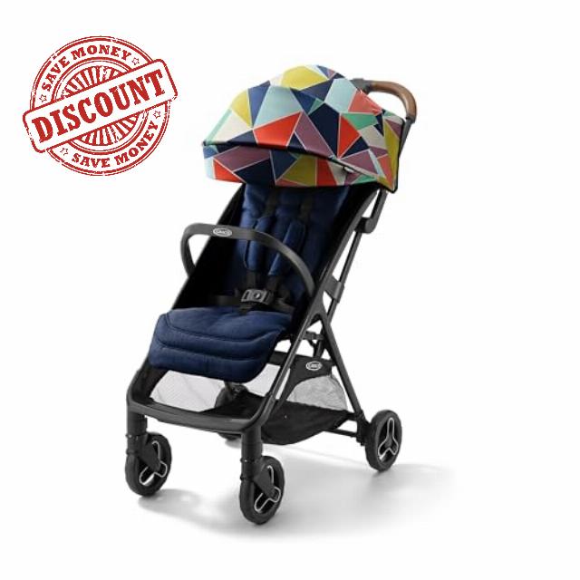 Graco Ready2Jet Compact Stroller – Compact Travel Stroller with Automatic Fold