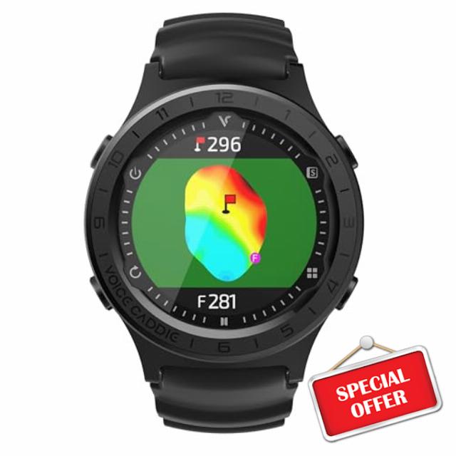Voice Caddie A3 Lightweight Hybrid Golf GPS Watch | Slope Mode