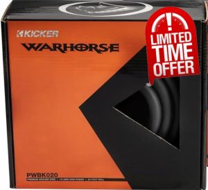 KICKER Warhorse 50PWBK020 100% Copper 1/0 AWG Ground Wire