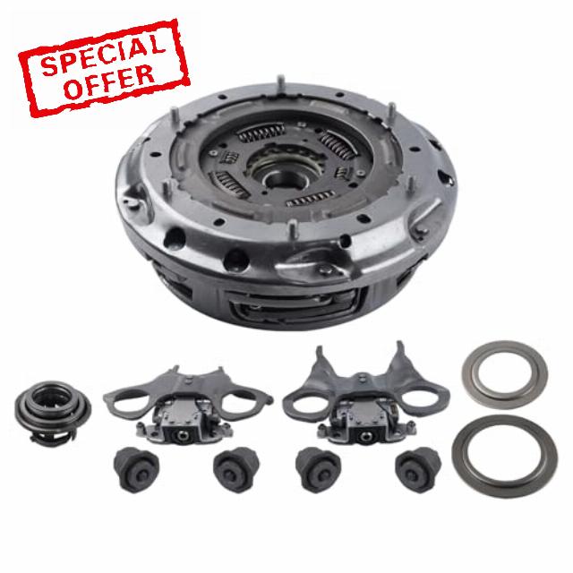 DPS6-DCT DPS6 Dual Auto Clutch Transmission With Release Forks Bearing Kit Compatible with 2012-2019 ford Focus Fiesta B-MAX ECOSPORT 1.0L/1.5L/1.6L/2.0L/2.3L Engine 6DCT250