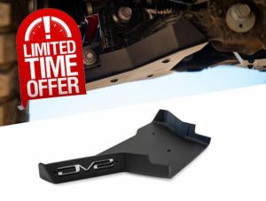 DV8 A-Arm Skid Plates for 2024 Toyota Tacoma | Double Thick Front End for Maximum Protection | Included Carriage Bolt Hardware | Fully Bolt-On Installation | 5mm Steel Construction | Sold as a Pair
