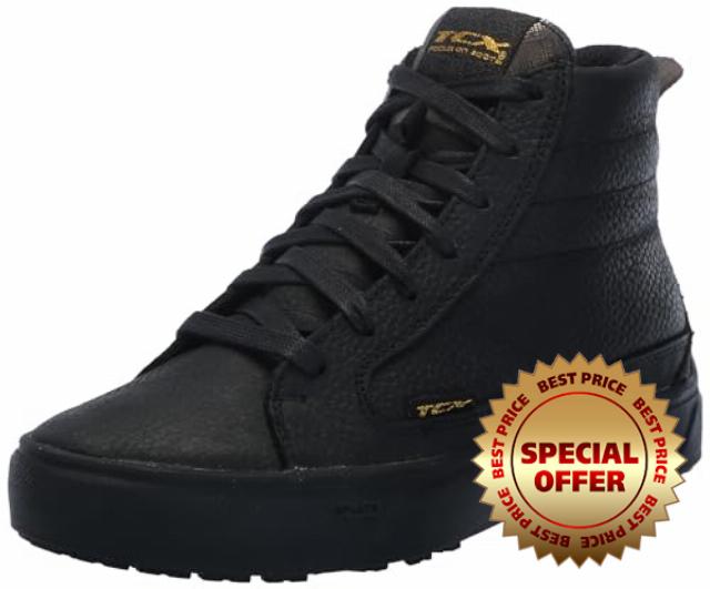 TCX - Street 3 Lady Waterproof Shoe Black/Black/Gold Size - 41 (2017700004-31I-41)