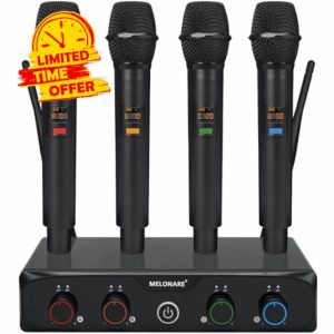 4-Channel Wireless Microphone System