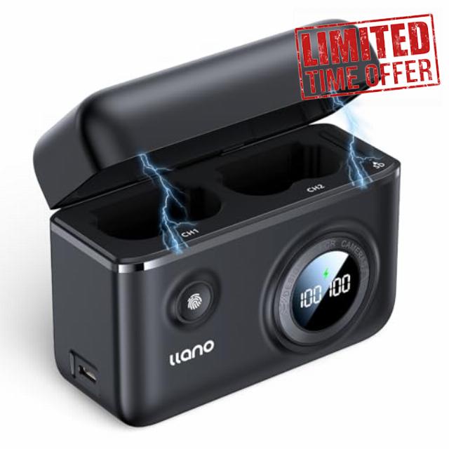 llano NP-W235 18W Fast Camera Battery Charger
