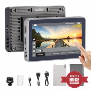VILTROX DC-X2 6'' Touchscreen Full HD IPS Camera Monitor