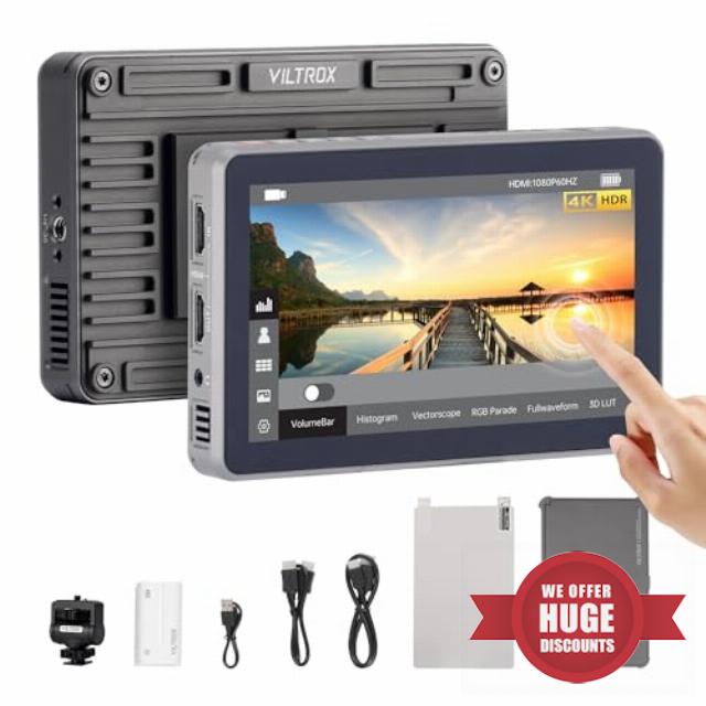 VILTROX DC-X2 6'' Touchscreen Full HD IPS Camera Monitor