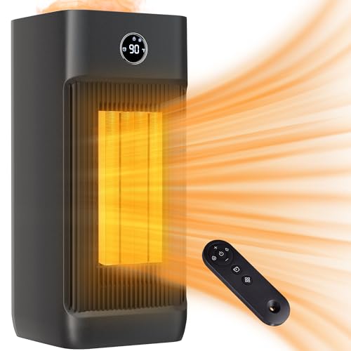 1500W Portable Electric Heater with Humidifier for Large Room