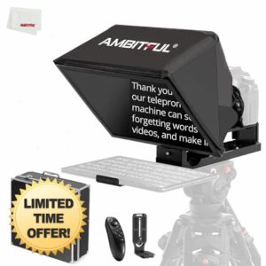 AMBITFUL T14 Pro 14''Teleprompter for Camera
