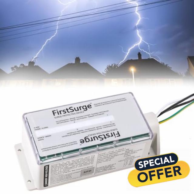 Surge Protection Device - 140kA Whole House Surge Protection Device for use with Any Brand 120/240V Load Center Replace FS140