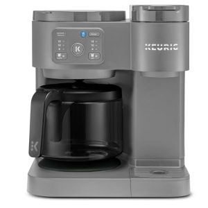 Hot & Iced Single-Serve KCup Pod Coffee Maker & Carafe