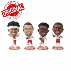 Patrick Mahomes Kansas City Chiefs Super Bowl LVII Champions Mini Bighead Set Bobblehead NFL