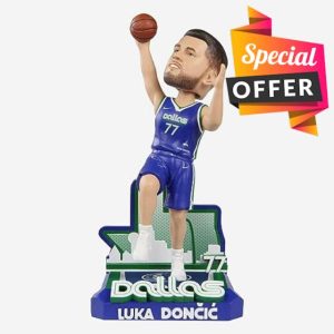 Luka Doncic Dallas Mavericks 2023 City Jersey Bobblehead NBA Basketball