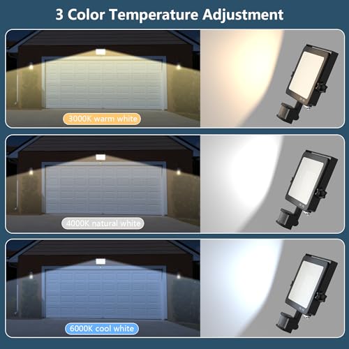 50W LED Floodlights with 3 Color Adjustment