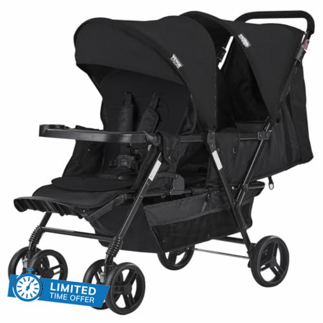 VEVOR Double Stroller