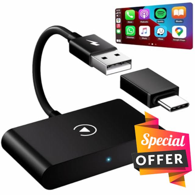 For Apple Carplay Wireless Adapter UK