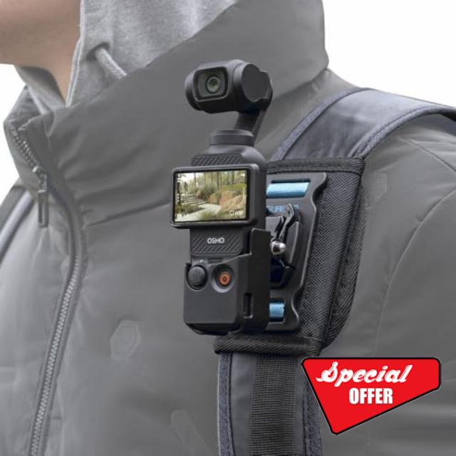 SUREWO Osmo Pocket 3 Backpack Mount