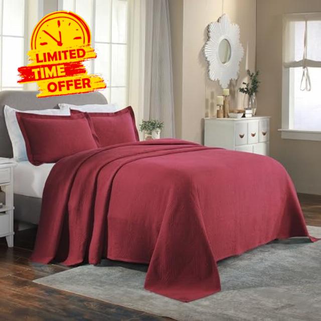 Superior 3 Piece Celtic Circles Cotton Bedspread Set