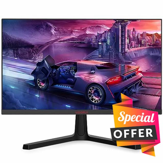 KOORUI 24 Inch Computer Monitor -FHD 1080P Gaming Monitor 165Hz VA 1ms