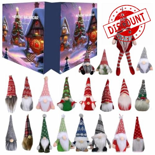 Christmas Gnome Advent Calendar 2024